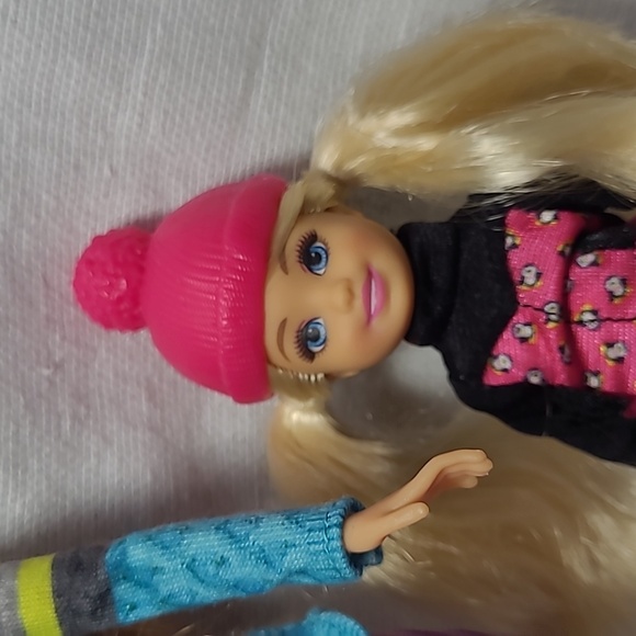 Barbie Doll Year 2018 Sisters Winter Snow Fun Gift Set #FDR73 - Picture 6 of 15